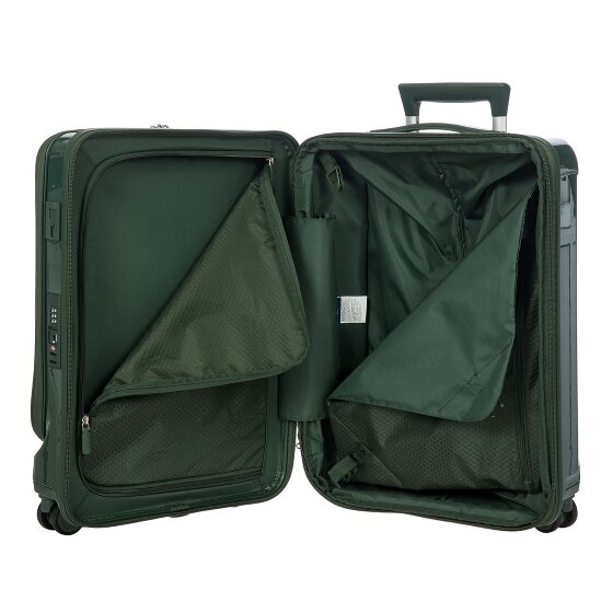 Bric's Positano 4 wheels Cabin trolley 55 cm with expansion pleat