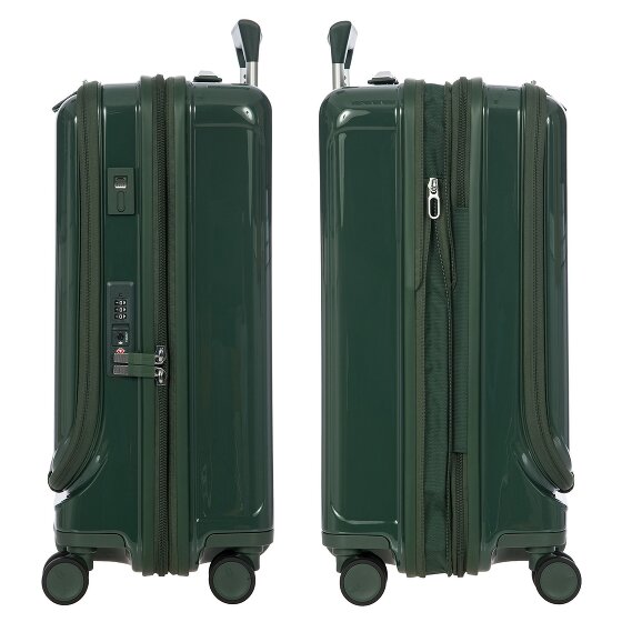 Bric's Positano 4 wheels Cabin trolley 55 cm with expansion pleat