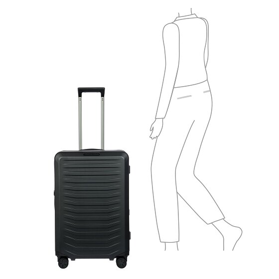 Porsche Design Roadster 4 wheels Trolley M 69 cm with expansion pleat
