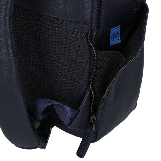 Piquadro Paavo Daypack Genuine Leather 43 cm Laptop compartment