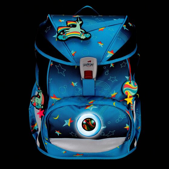 DerDieDas ErgoFlex LED school bag set 5pcs.