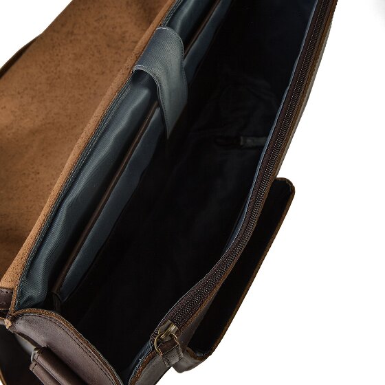 aunts & uncles Heritage Messenger Genuine Leather 41.5 cm Laptop compartment