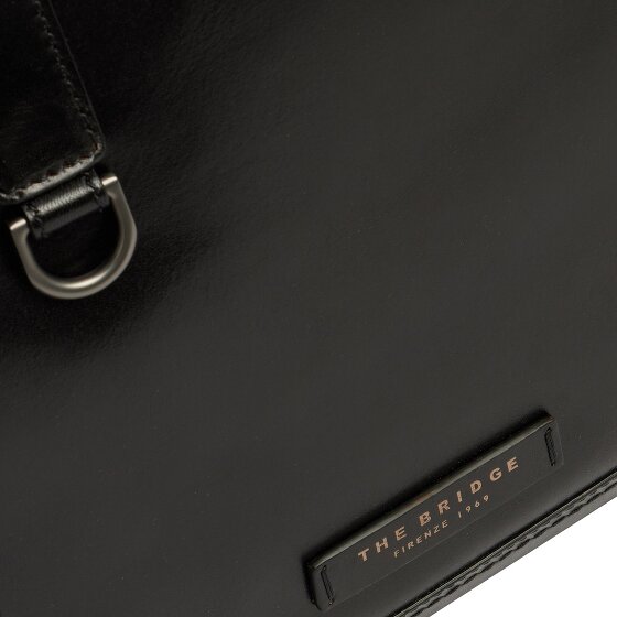 The Bridge Matteo Briefcase Genuine Leather 38 cm Laptop compartment