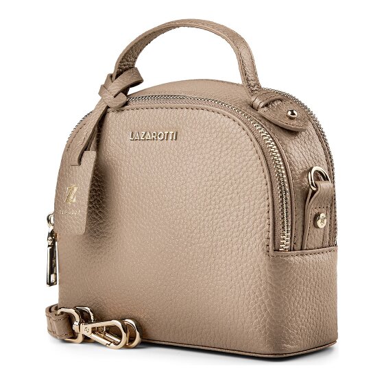 Lazarotti Bologna Leather Crossbody Handbag, Leather, 17 cm