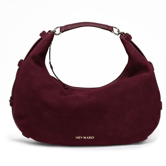 Hey Marly Lifetime Sister Suede Shoulder Bag M 35 cm