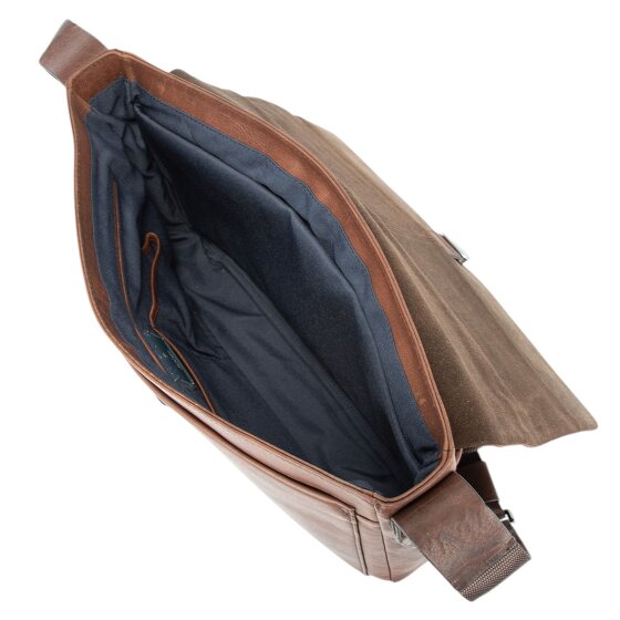 Joop! Teramo Messenger Genuine Leather 37 cm Laptop compartment