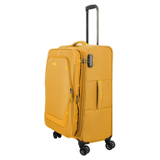 Travelite Umbria 4 wheels Suitcase set 3-piece with expansion pleat