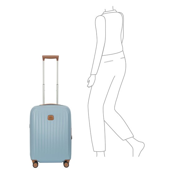 Bric's Taormina 4 wheels Trolley S 57 cm with expansion pleat