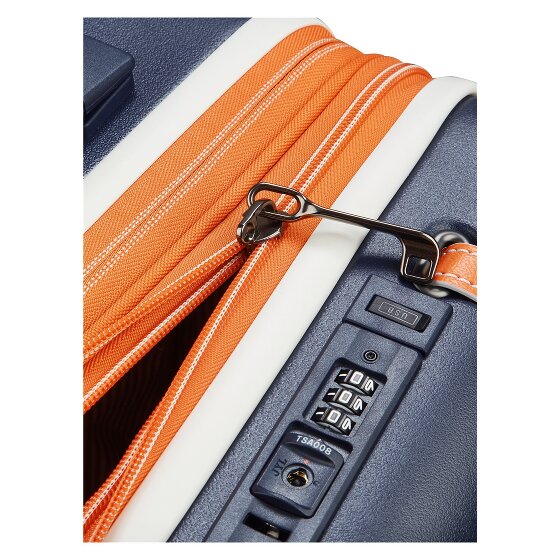 Delsey Paris Cadence 4 wheels Cabin trolley 55 cm with expansion pleat