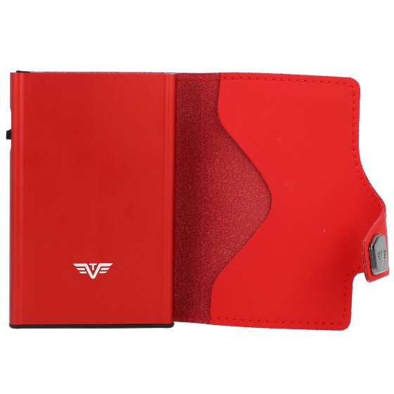 Tru Virtu Click & Slide credit card case wallet RFID leather 6.5 cm