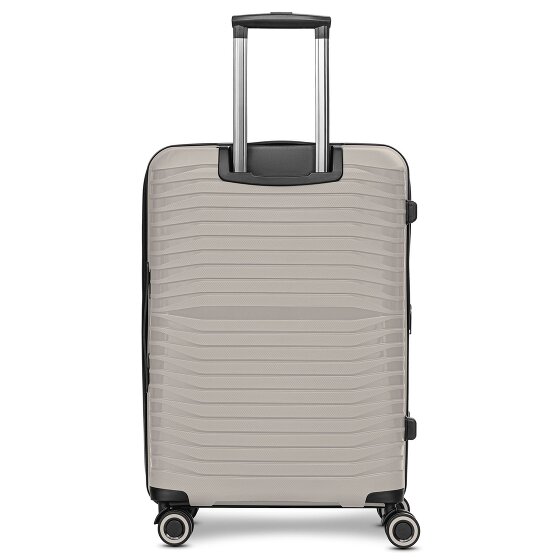 Stratic Shine 4 wheels Suitcase set 3-piece with expansion pleat