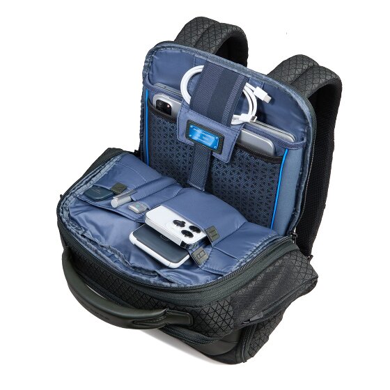 Piquadro Hex travel backpack 41 cm laptop compartment