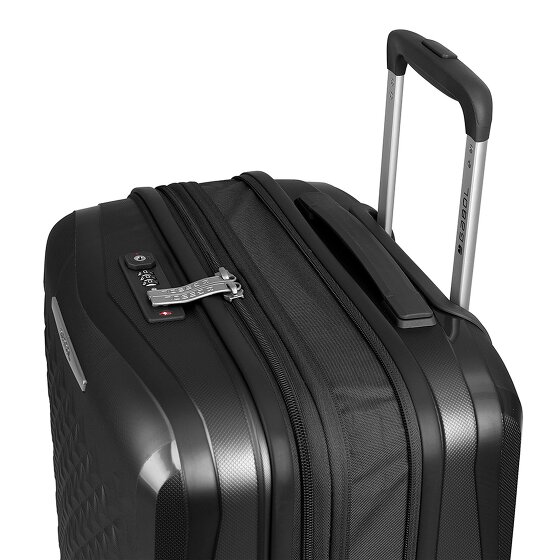 Gabol Queens 4 wheels Trolley L 75 cm with expansion pleat