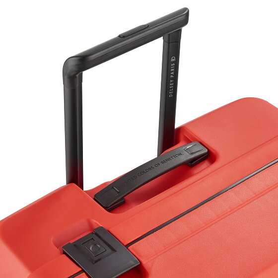 Delsey Paris x United Colors of Benetton Color Block Hardside 4-wheel trolley 67 cm