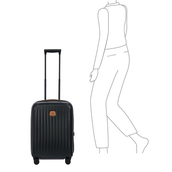 Bric's Taormina 4 wheels Trolley S 57 cm with expansion pleat