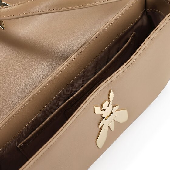 Patrizia Pepe Essential Fly Shoulder Bag Genuine Leather 22 cm