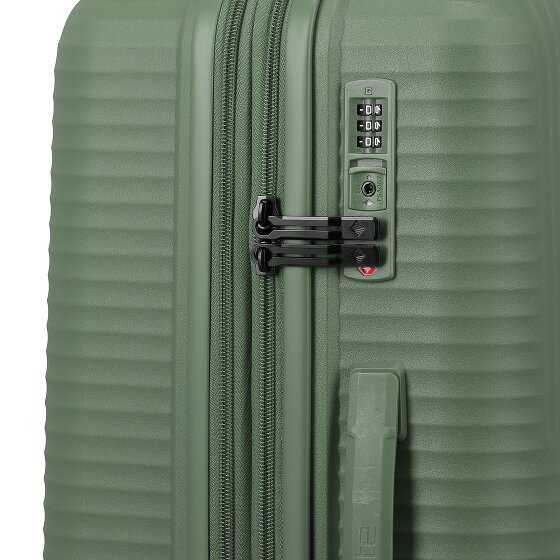 Travelite Air Stripe 4 wheels Suitcase set 3-piece Expandable