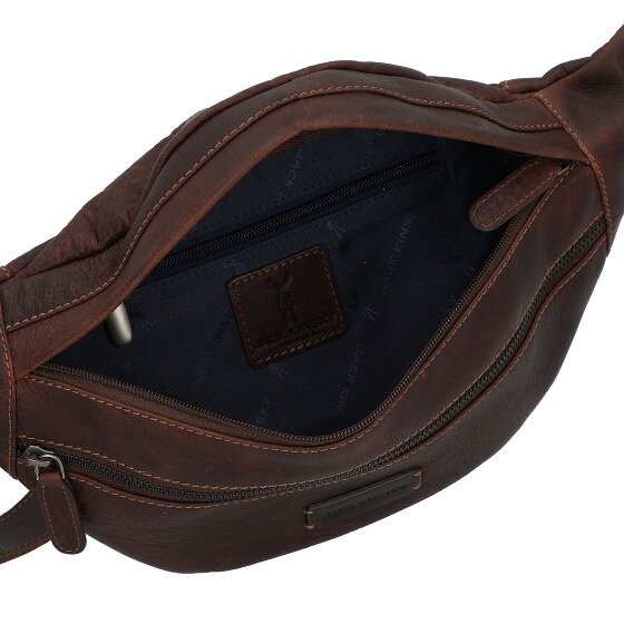 Jack Kinsky Porto Bum bag Genuine Leather 30 cm