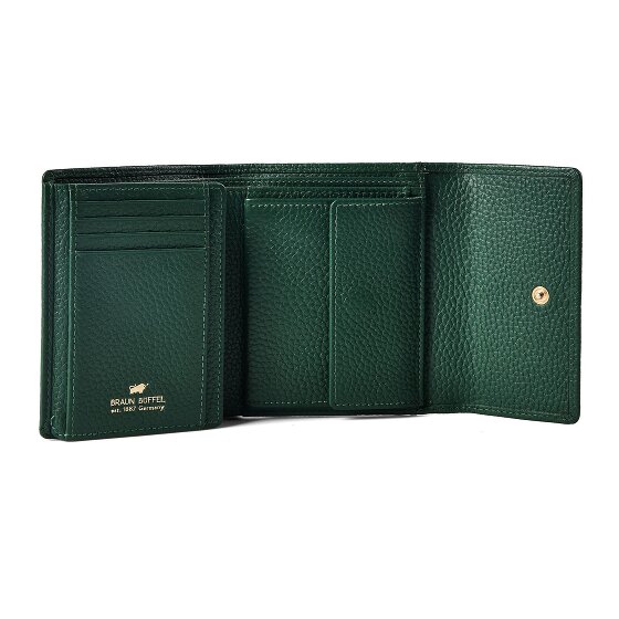 Braun Büffel Asti Wallet RFID protection Genuine Leather 12 cm