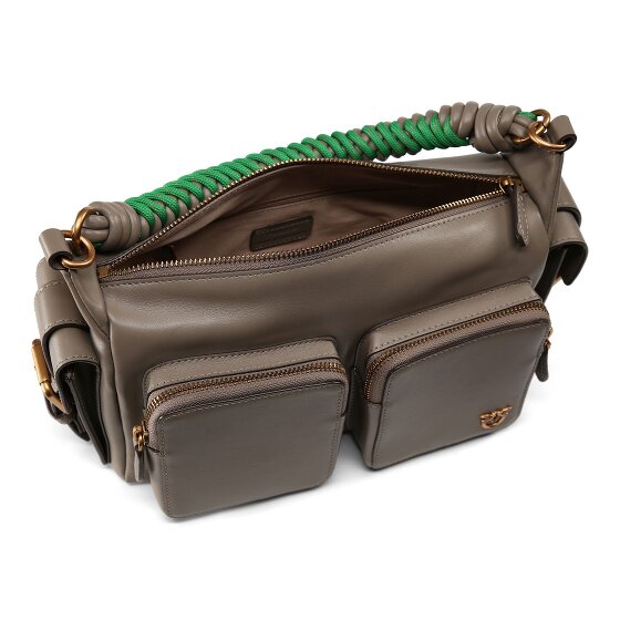 PINKO Cargo Shoulder Bag Leather 31 cm