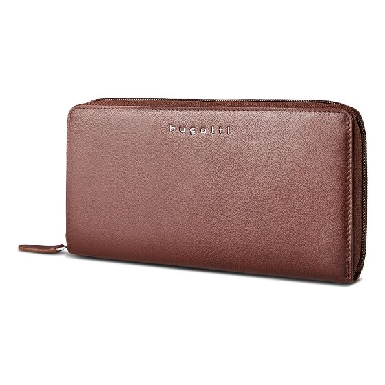 Bugatti Valencia Wallet RFID protection Genuine Leather 20 cm