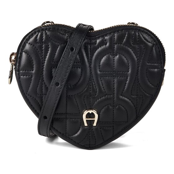 Aigner Fashion Mini Bag Shoulder Bag Genuine Leather 14 cm