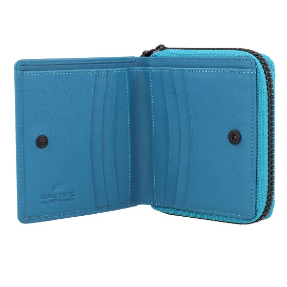 Braun Büffel Capri Wallet RFID protection Leather 11 cm Braun Büffel Capri Wallet RFID protection Leather 11 cm
