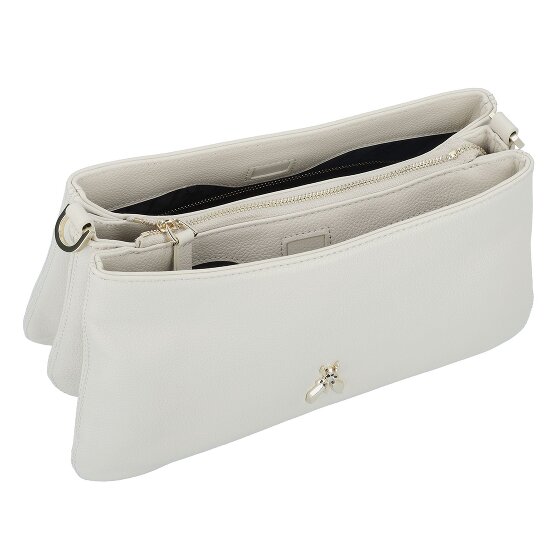 Patrizia Pepe Tris Shoulder Bag Genuine Leather 28 cm