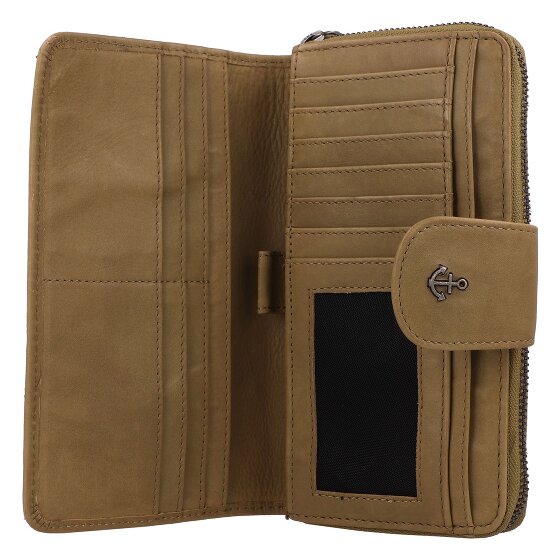 Harbour 2nd Anchor Love Felina Wallet RFID protection Genuine Leather 19 cm