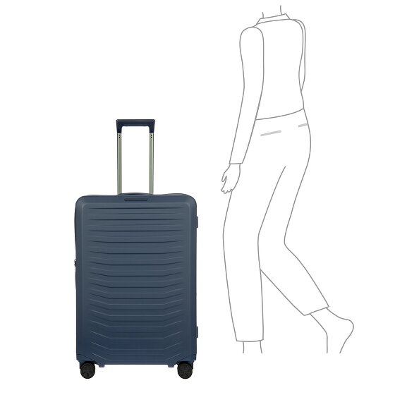 Porsche Design Roadster 4 wheels Trolley L 75 cm with expansion pleat