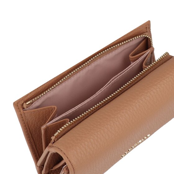 Coccinelle Metallic Soft wallet leather 14 cm