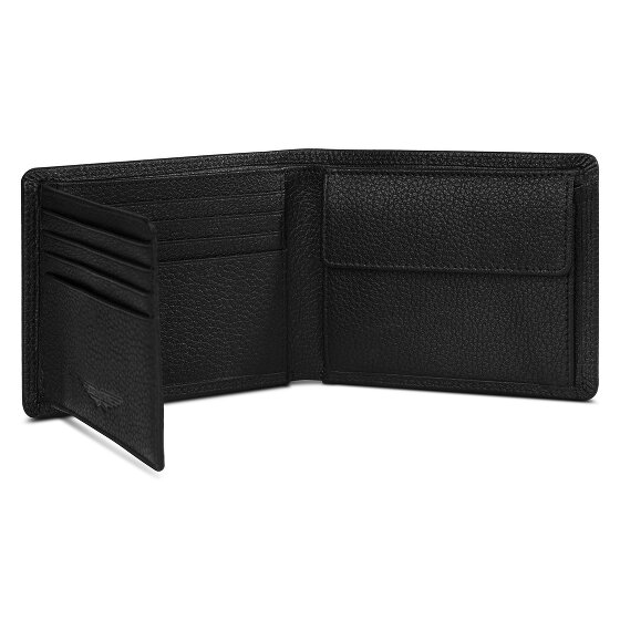 Police Wallet RFID protection Genuine Leather 12 cm
