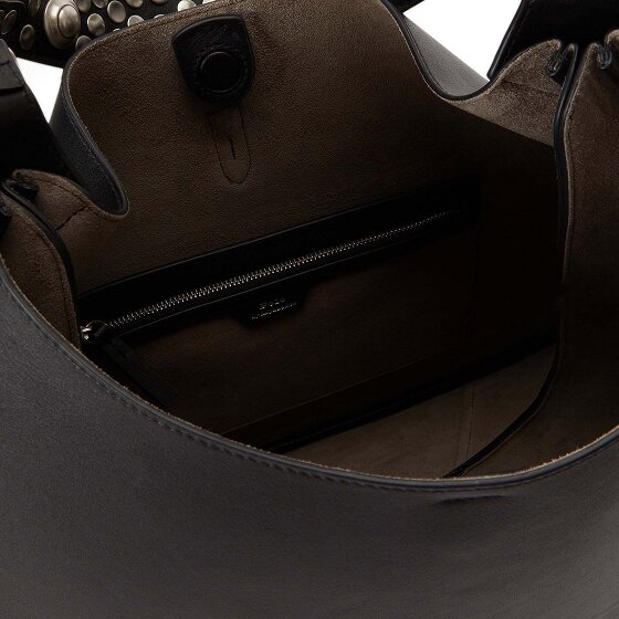 POLO RALPH LAUREN Polo ID Shoulder Bag Genuine Leather 40 cm