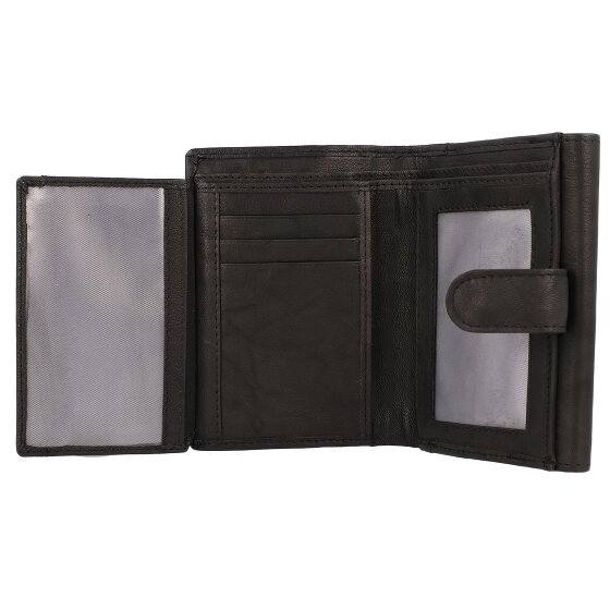 Greenburry Basic wallet RFID leather 13 cm