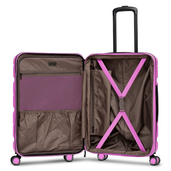 Franky Munich 4.0 4-wheel suitcase set 3-piece with stretch fold