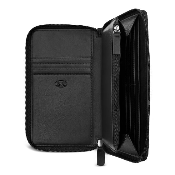 Bugatti Romeo Clutch bag RFID protection Leather 22 cm