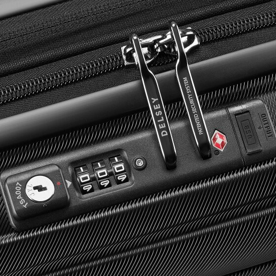 Delsey Paris Shadow 5.0 4 wheels Cabin suitcase 55 cm Expandable