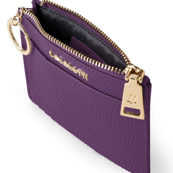 Lazarotti Bologna Leather key case Cardholder leather 11.5 cm with air tag compartment