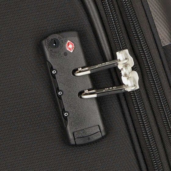 d&n Travel Line 6704 4 Roll Suitcase Set 3pcs.