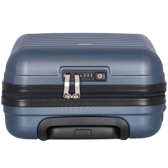 Delsey Paris Segur 2.0 4 Roll Cabin Trolley 55 cm