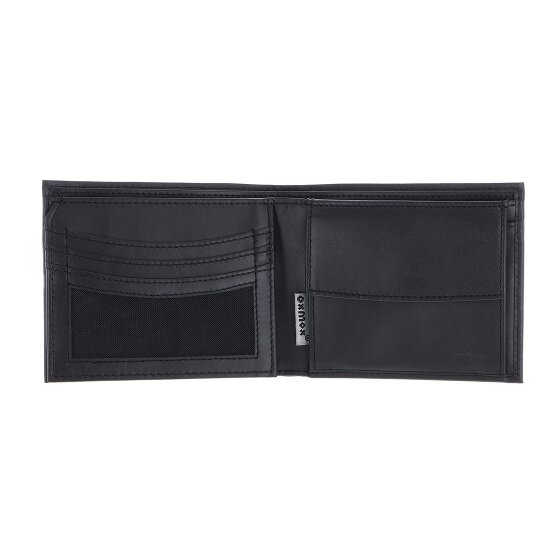 oxmox Leather Wallet RFID protection Genuine Leather 12 cm