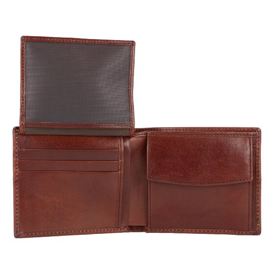 The Bridge Vespucci wallet leather 11 cm
