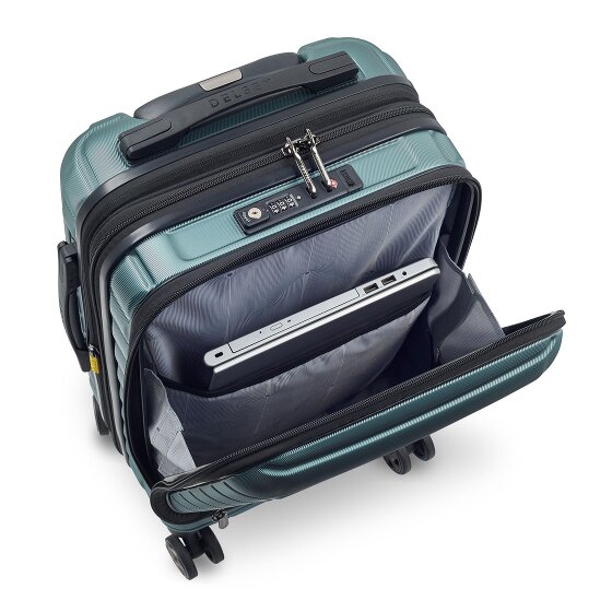 Delsey Paris Shadow 5.0 4-wheeled cabin trolley 55 cm laptop compartment with expansion pleat