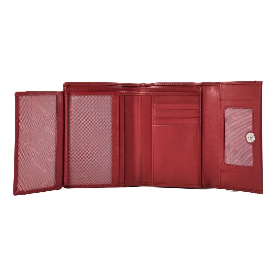 Esquire Silk Wallet RFID protection Genuine Leather 14 cm