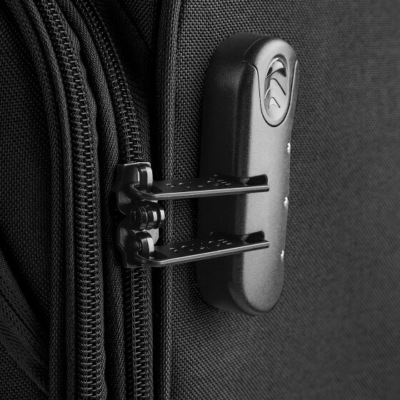 Police San Francisco 4 wheels Suitcase set 3-piece Expandable