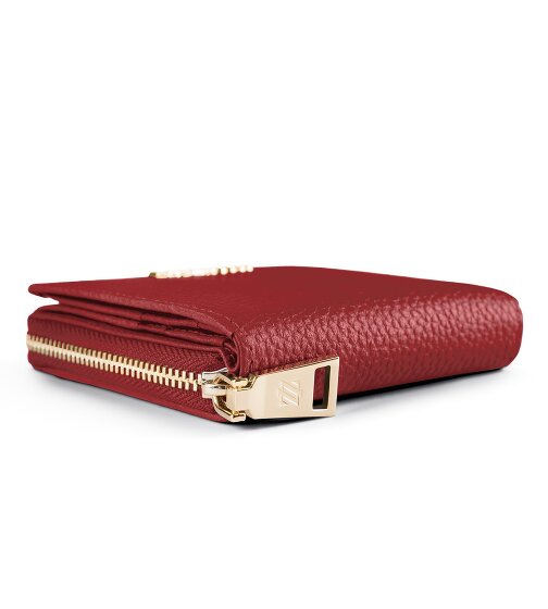 Lazarotti Bologna Leather Medium Zip-Around Wallet Leather 10 cm