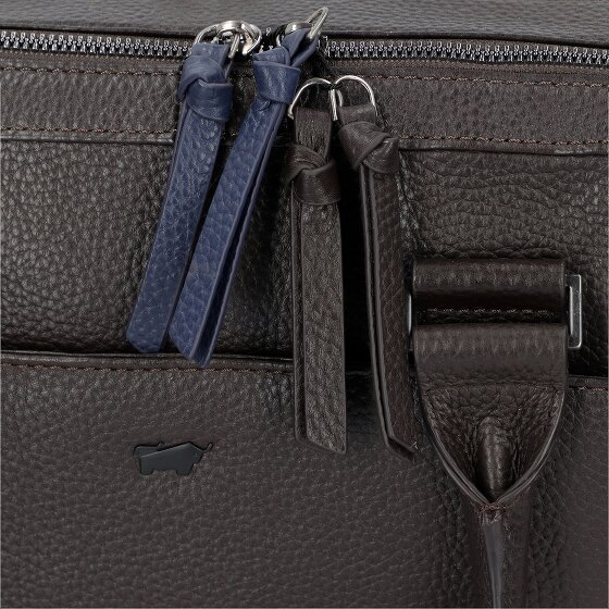 Braun Büffel Novara Briefcase Leather 42 cm Laptop compartment