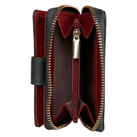 Bugatti Viola Wallet RFID protection Leather 12 cm