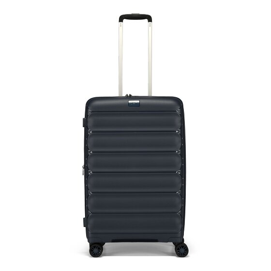 d&n Travel Line 4700 4 wheels Suitcase set 3-piece with expansion pleat