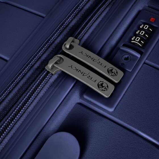 Franky London 4 wheels Trolley M 65 cm with expansion pleat